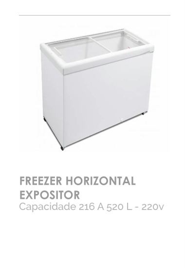 Freezer Horizontal Expositor